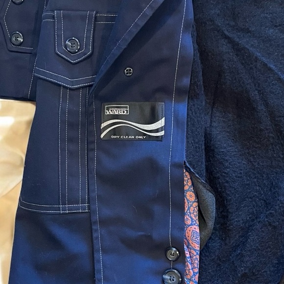 Vintage Montgomery Wards men’s car coat Size 44 - Picture 12 of 15